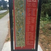 Golden Gate Park, plan