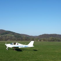 Tecnam P2002-JF w Kamenica nad Cirochou